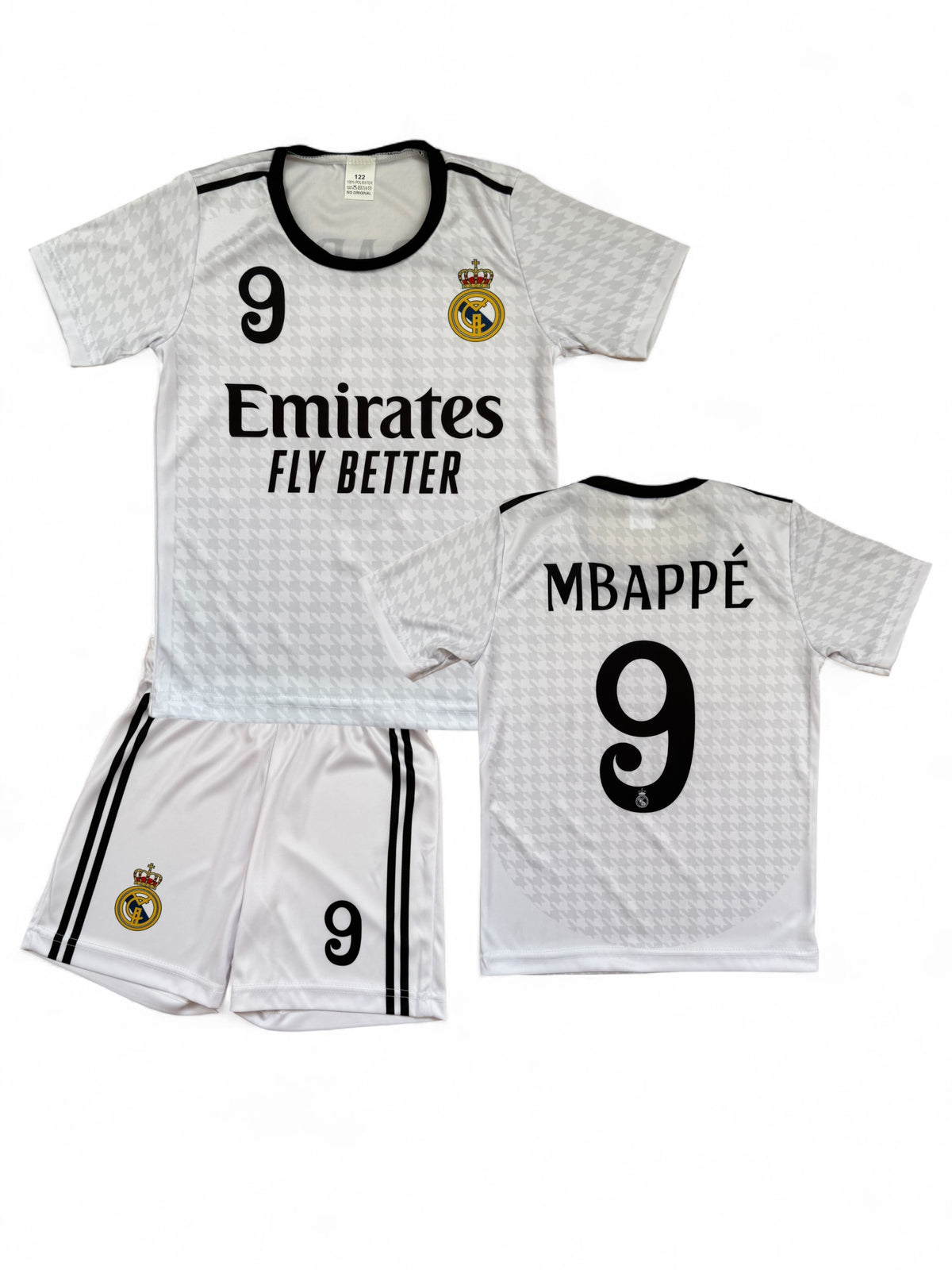 Dres za djecu MBAPPÉ - Real Bijeli