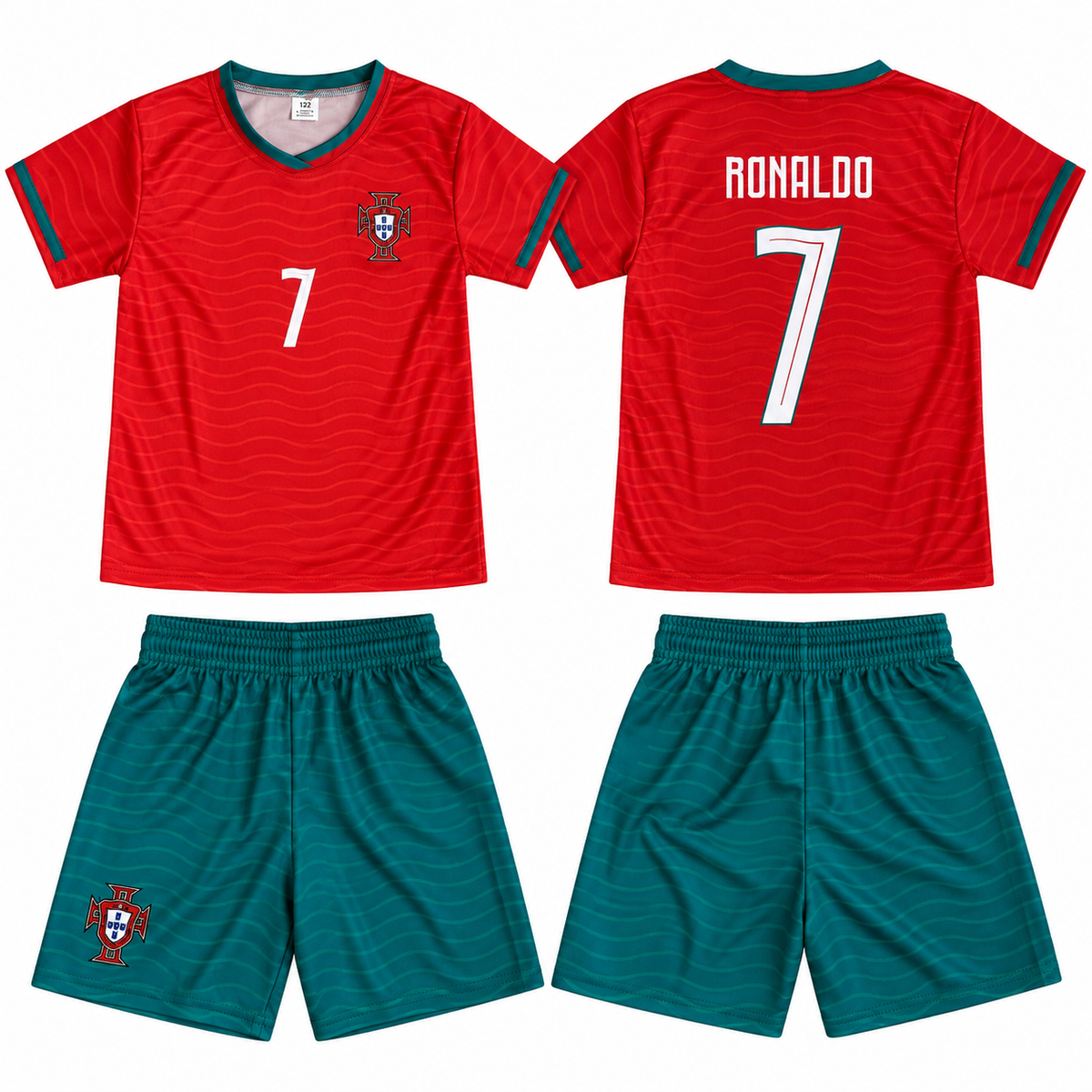 Dres za djecu CRISTIANO RONALDO #7 - Portugal Crveni