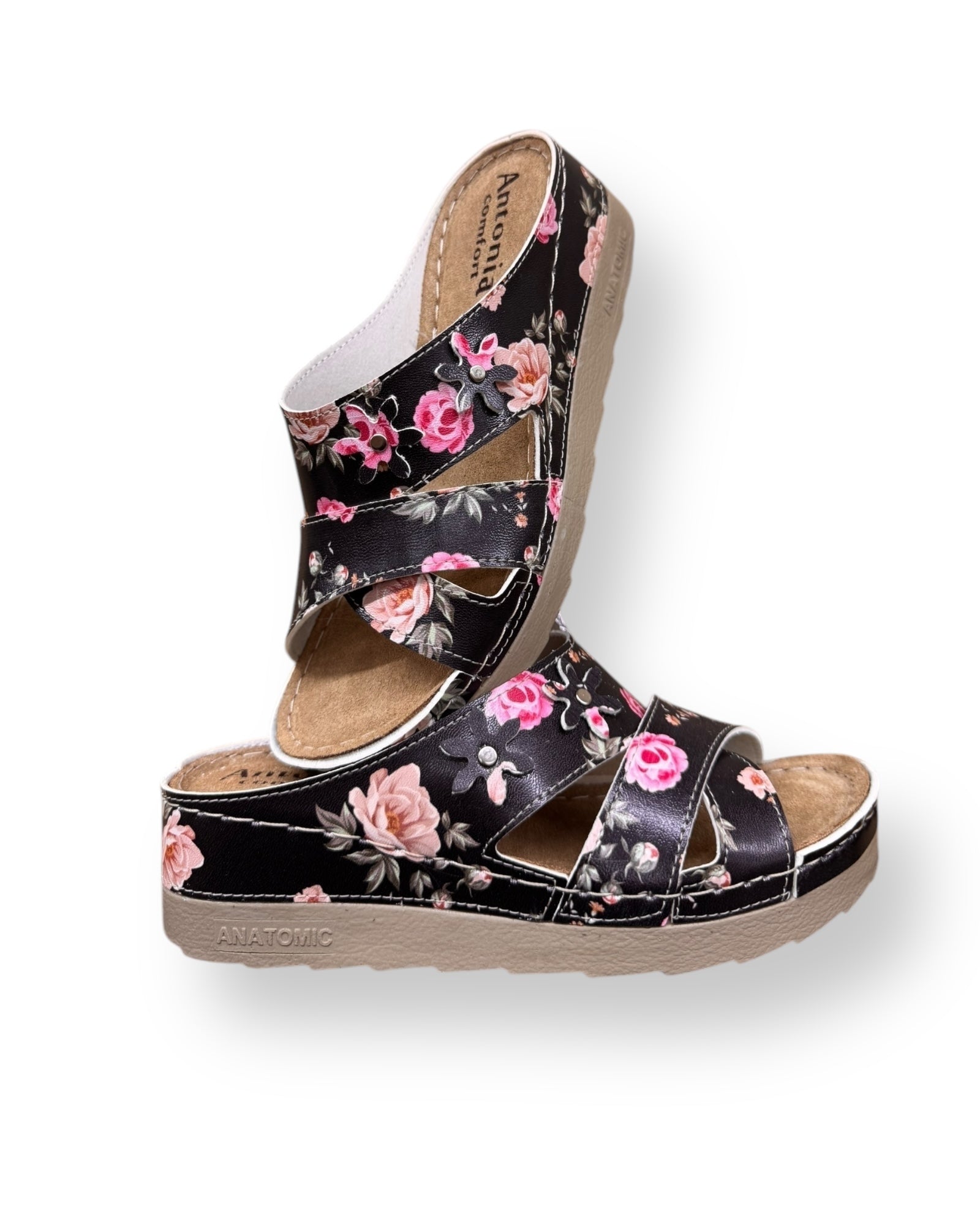 Ženske anatomske natikače - Crna Ruža