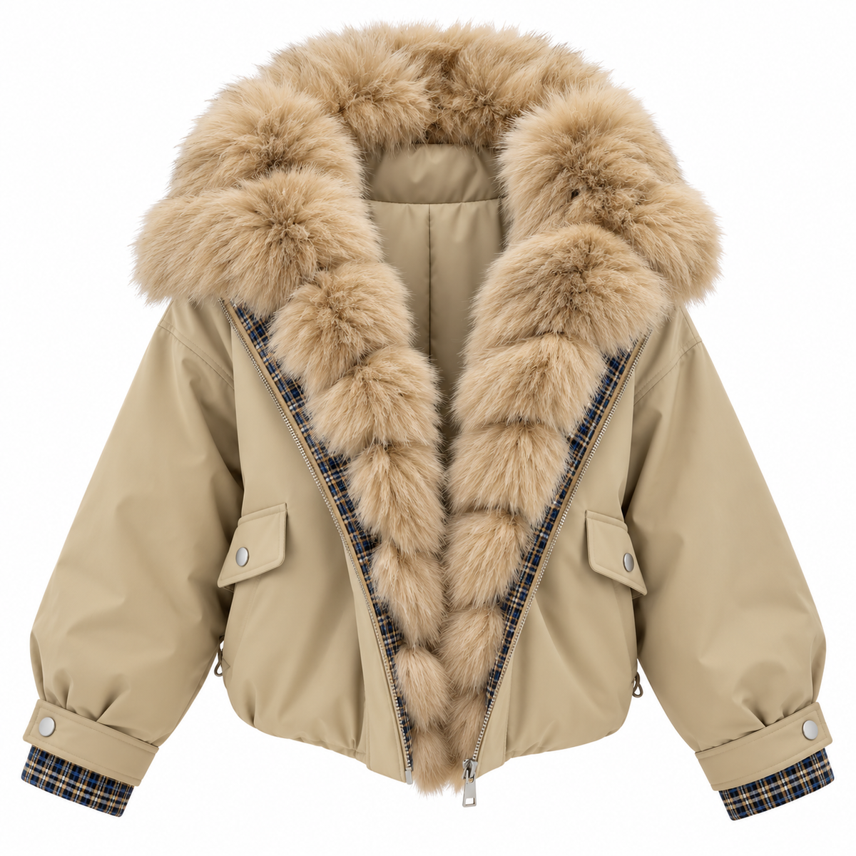 Ženska zimska jakna Bianca Fur Bomber