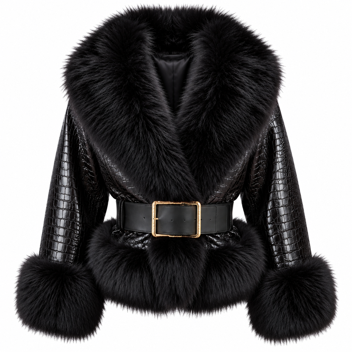 Ženska jakna s krznom Isabella Fur Jacket