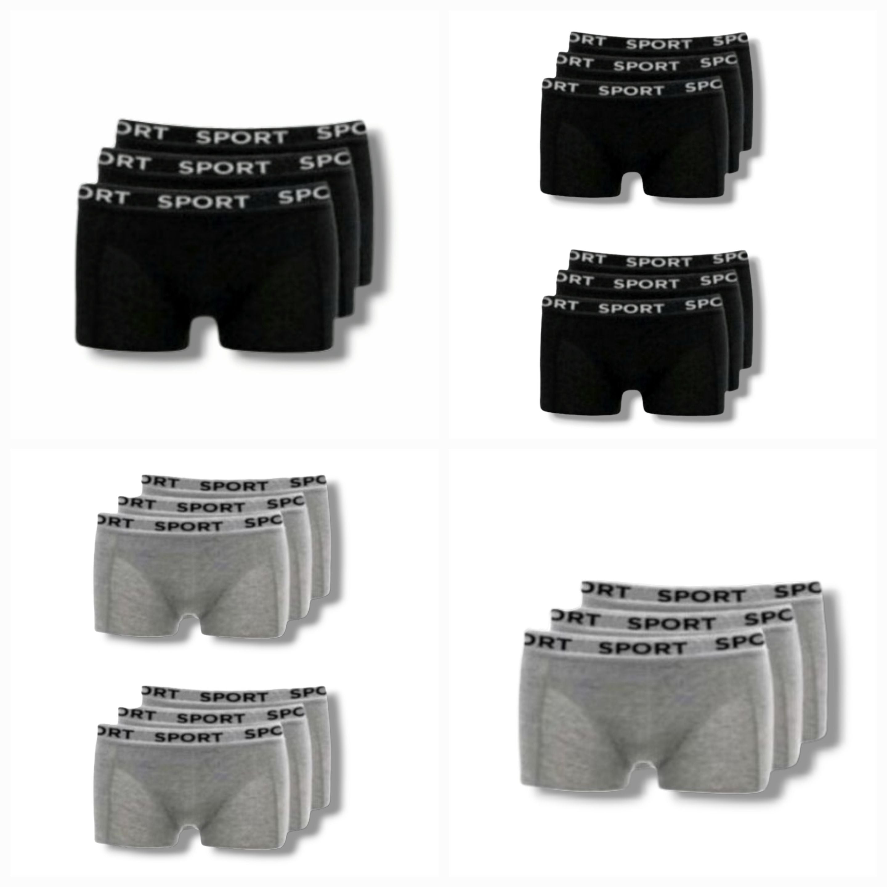 Muške bokserice SPORT - 12 komada