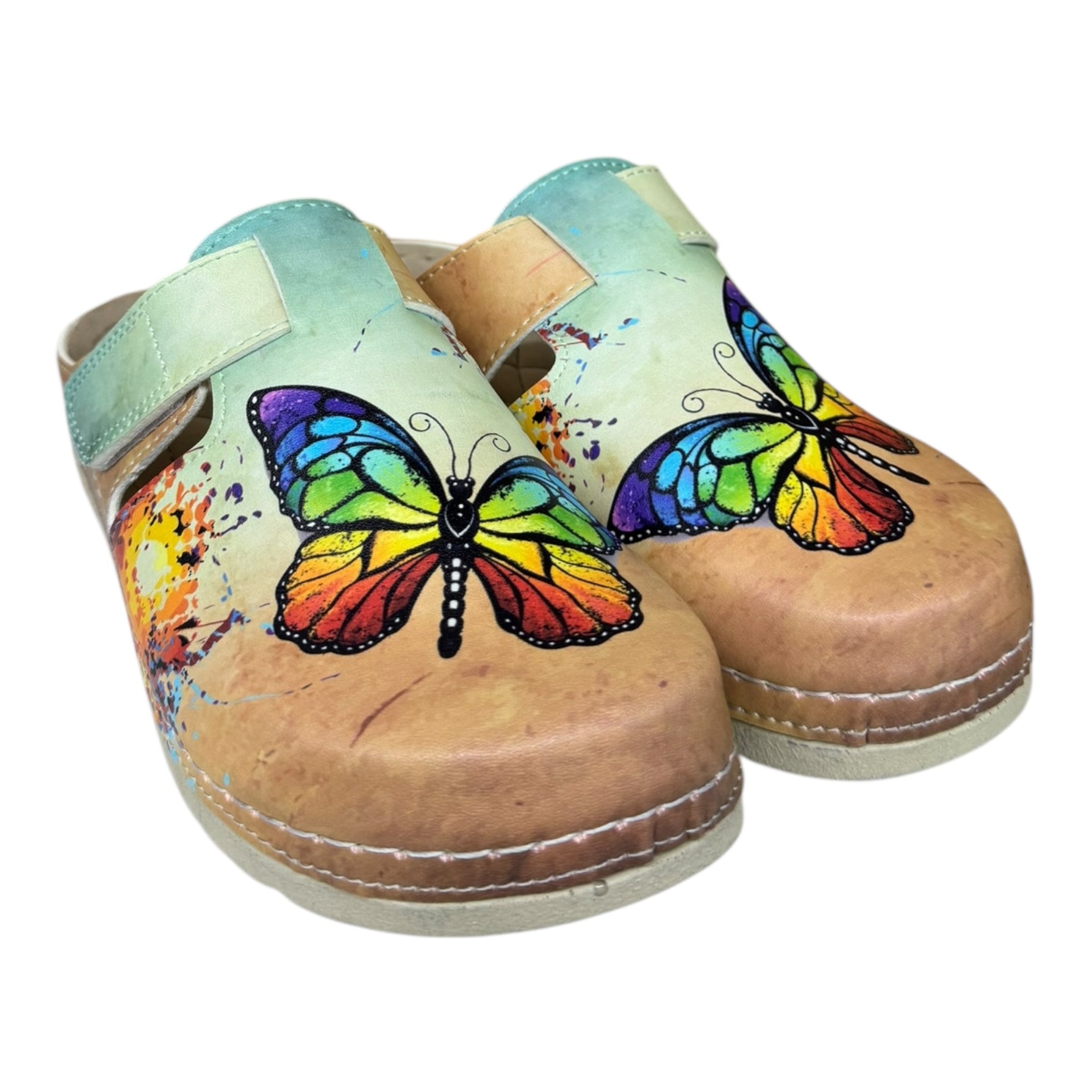 Ženske anatomske klompe Šareni Leptir