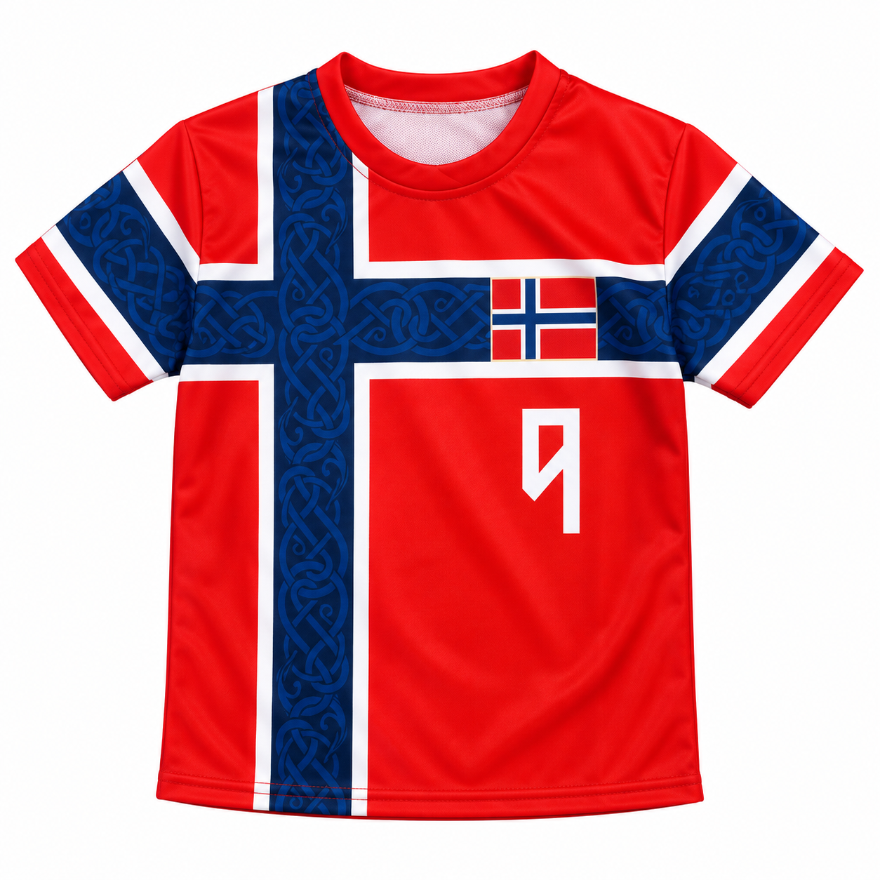 Dječji dres ERLING BRAUT HAALAND – Norveška 9