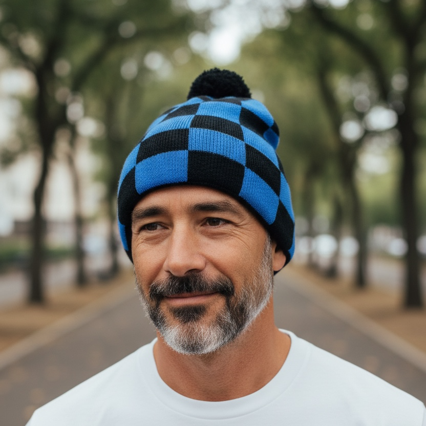 Zimska kapa - Kockice