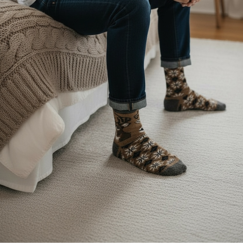 Vunene tople čarape muške🧦