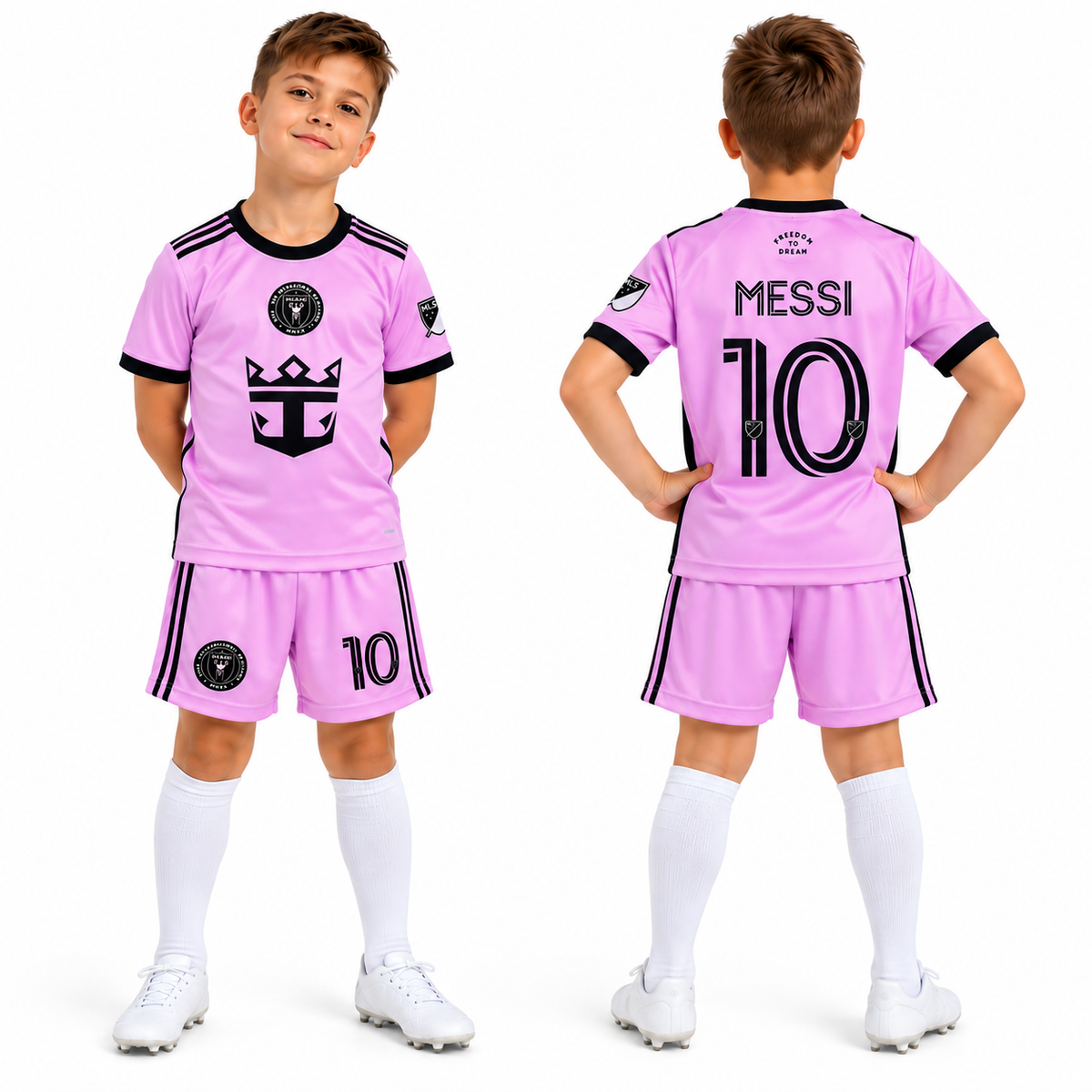 Dječji Dres LIONEL MESSI #10 – Miami Rozi