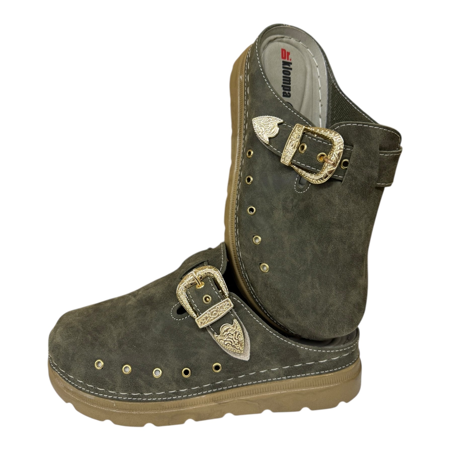 Ženske anatomske klompe Dr.Klompa – Western Shine