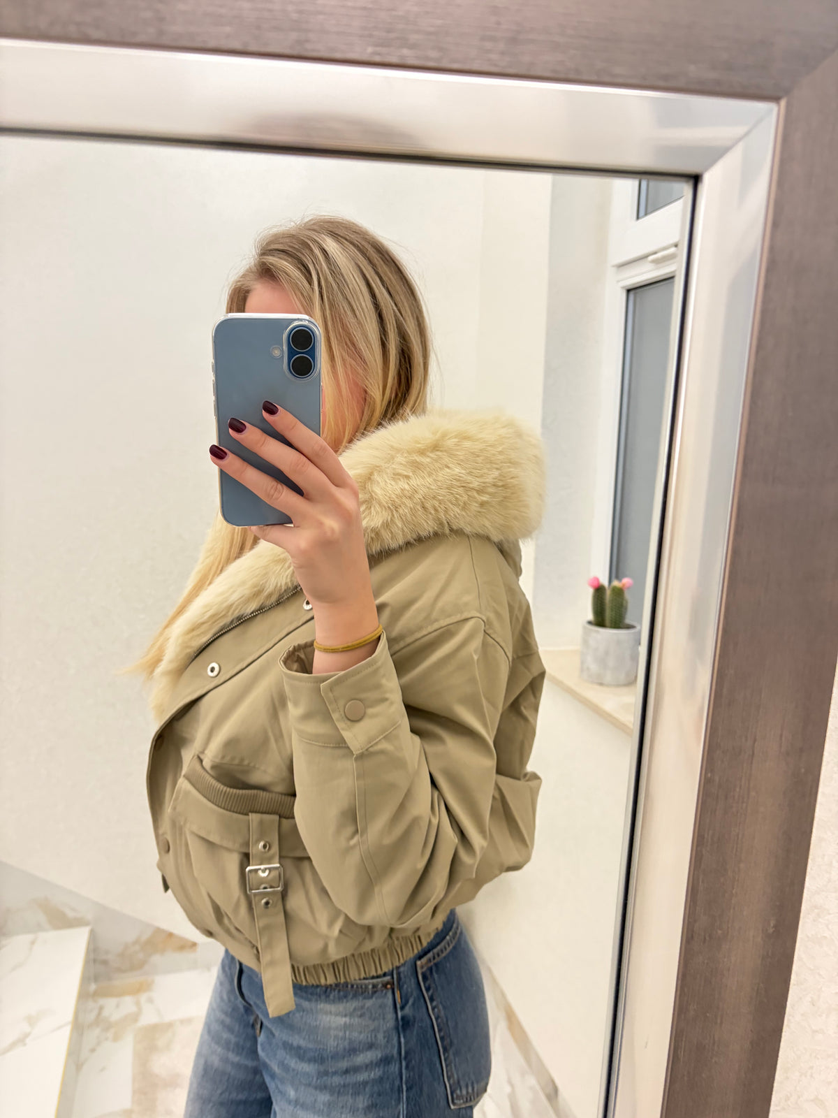 Ženska zimska jakna s krznom Siena Luxe