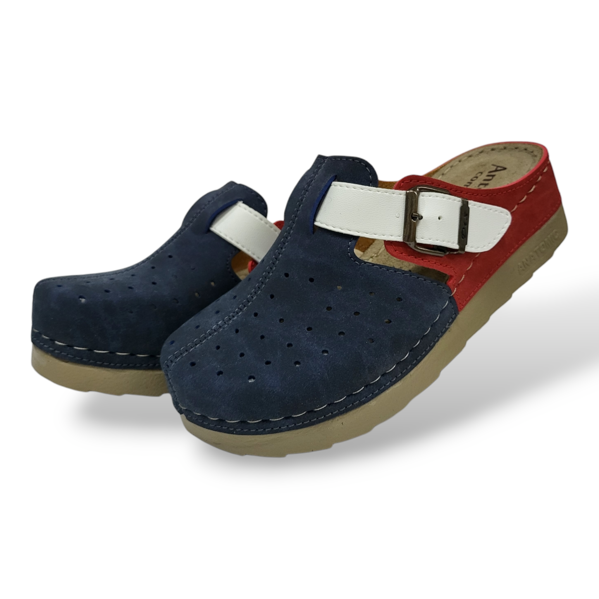 Ženske anatomske klompe - Three colore