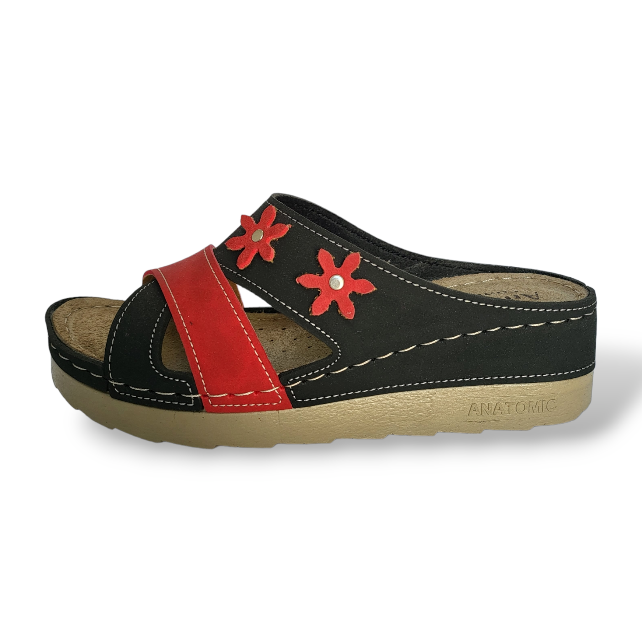 Ženske anatomske natikača - 2 Flowers