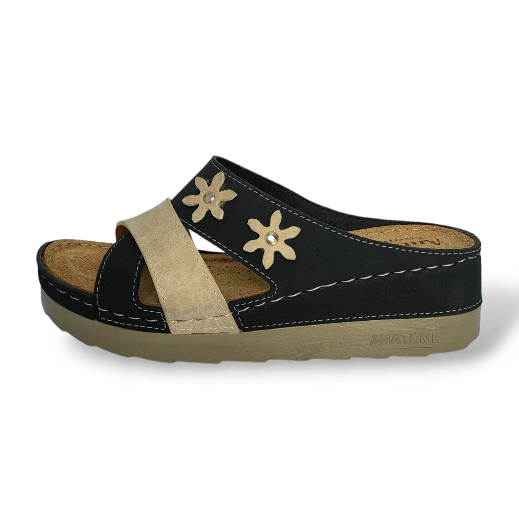 Ženske anatomske natikača - 2 Flowers