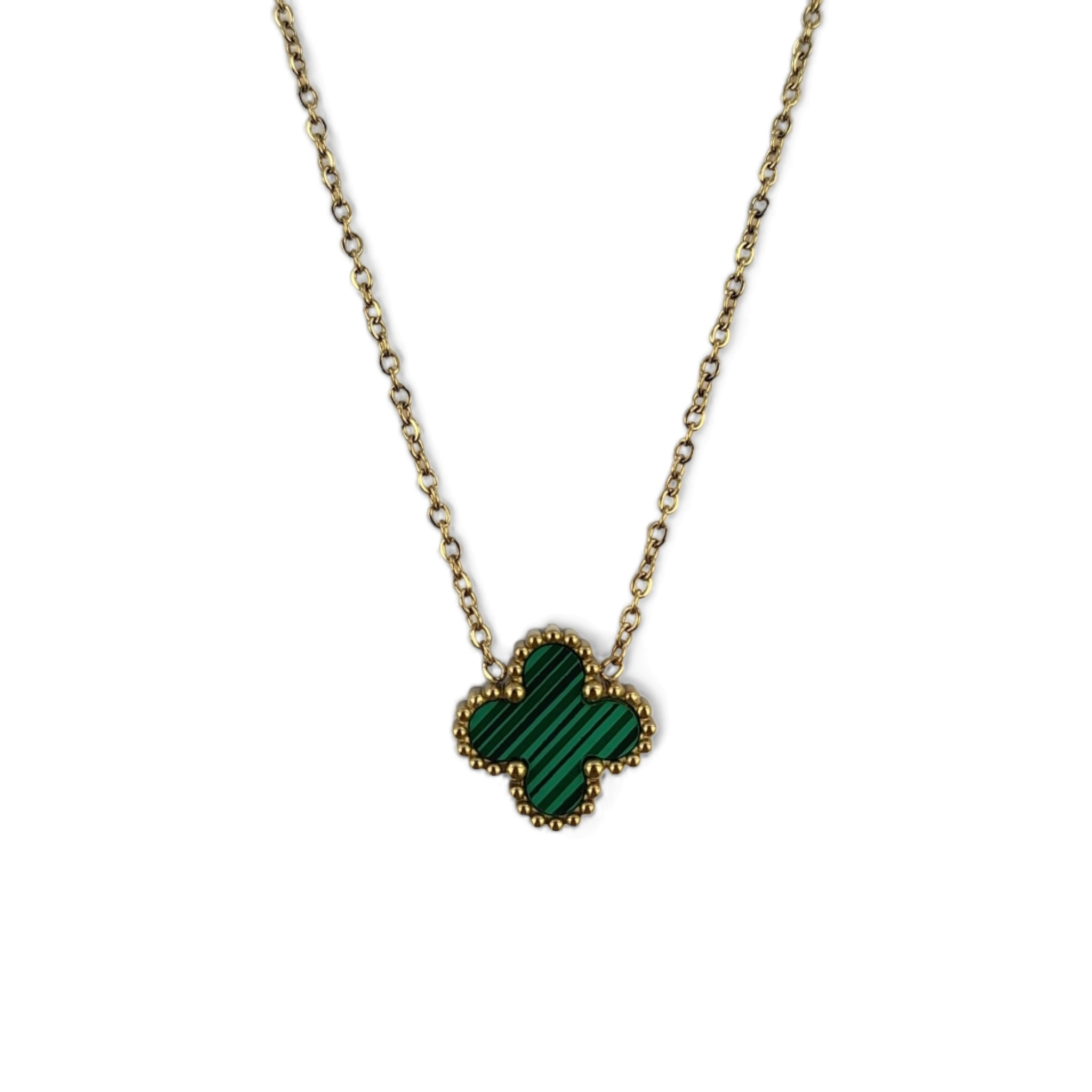 Moderne ženske ogrlice Leaf clover