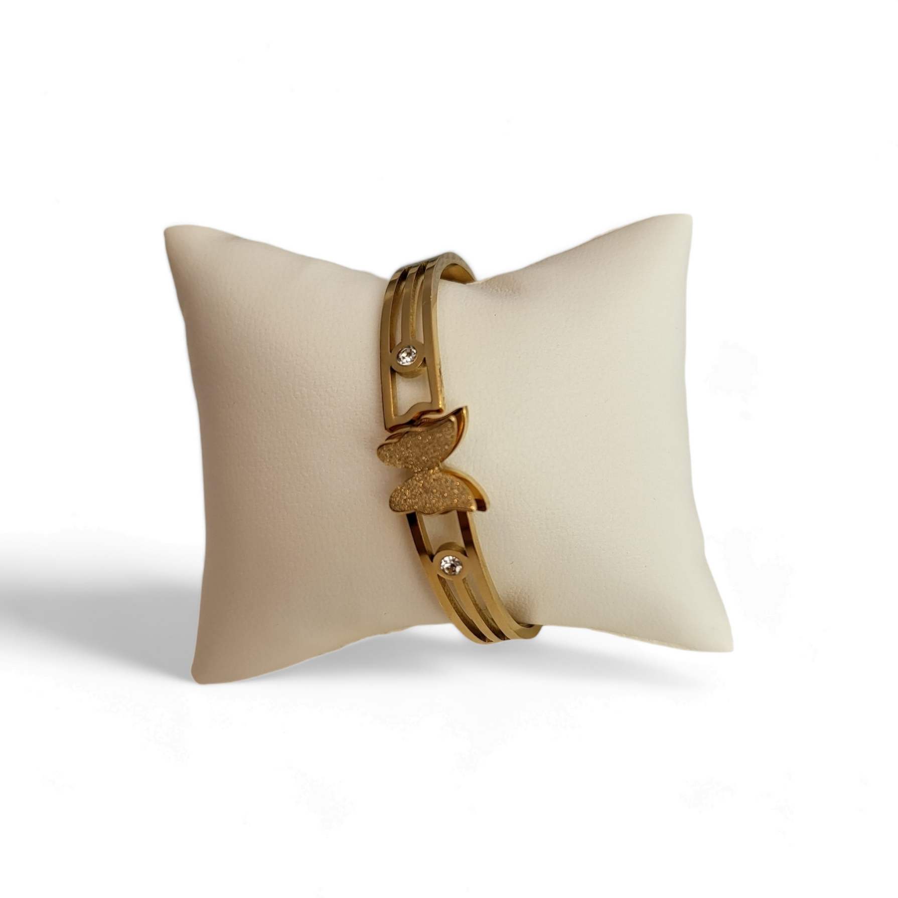 Narukvica od nehrđajućeg čelika Golden Butterfly