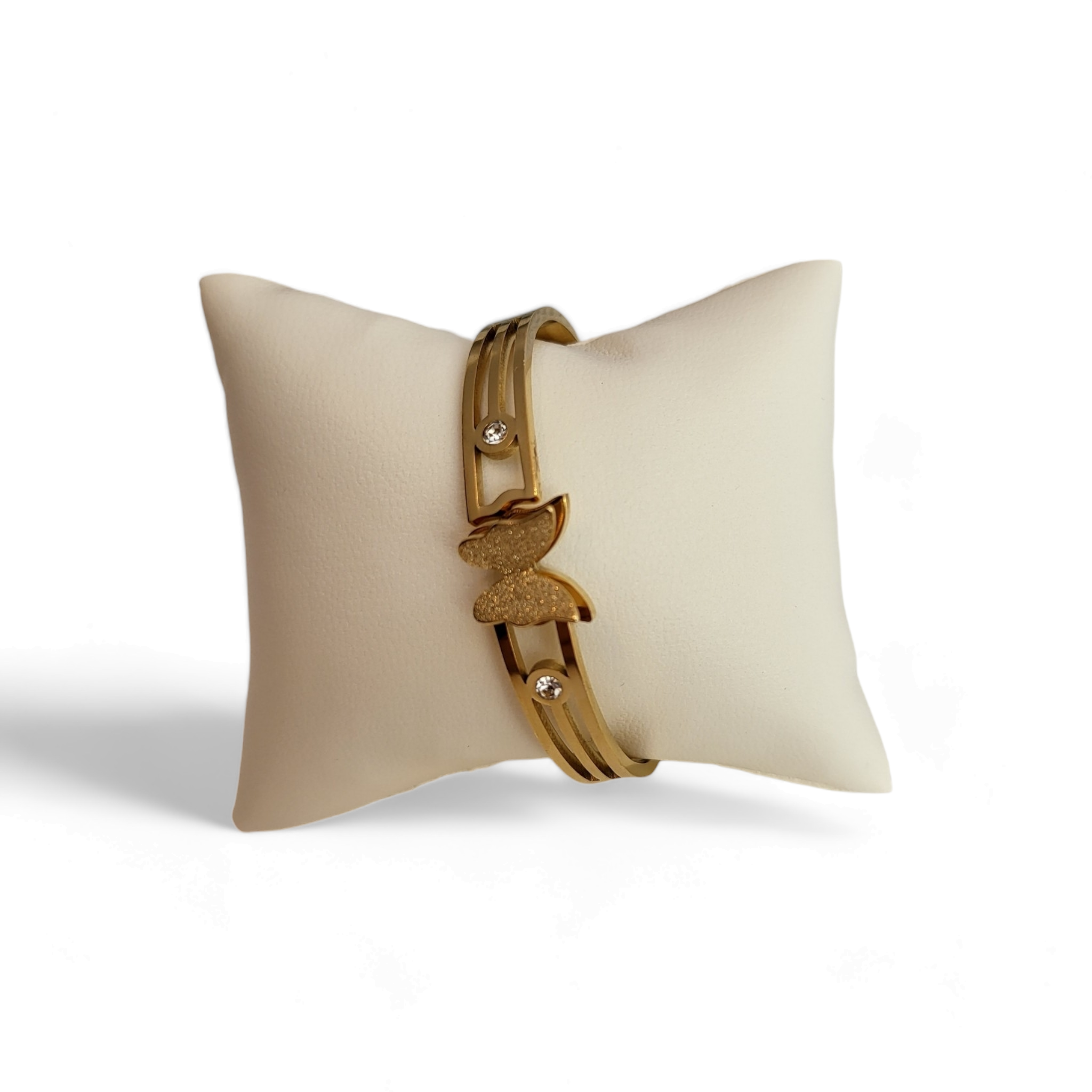 Narukvica od nehrđajućeg čelika Golden Butterfly