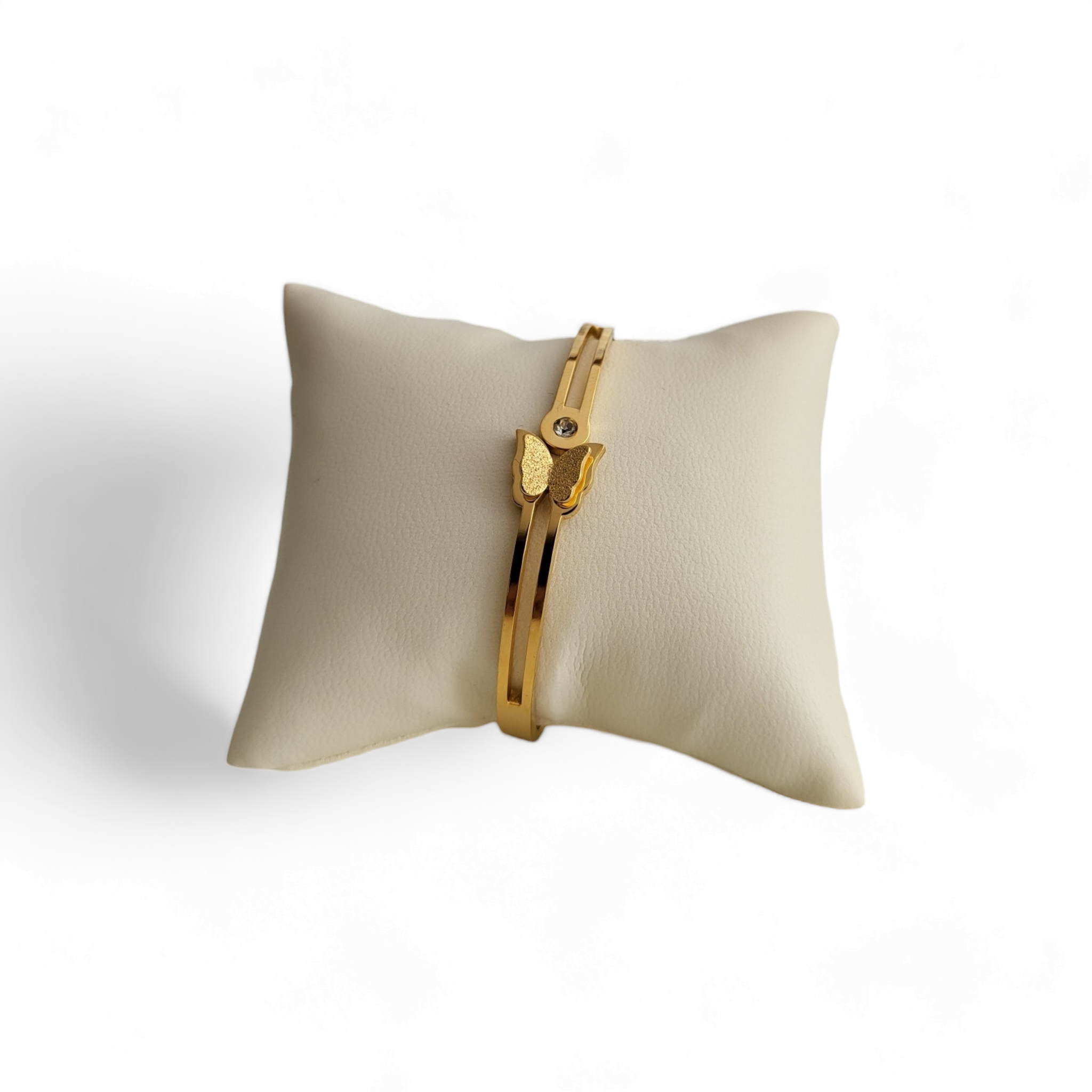 Narukvica od nehrđajućeg čelika Golden Butterfly