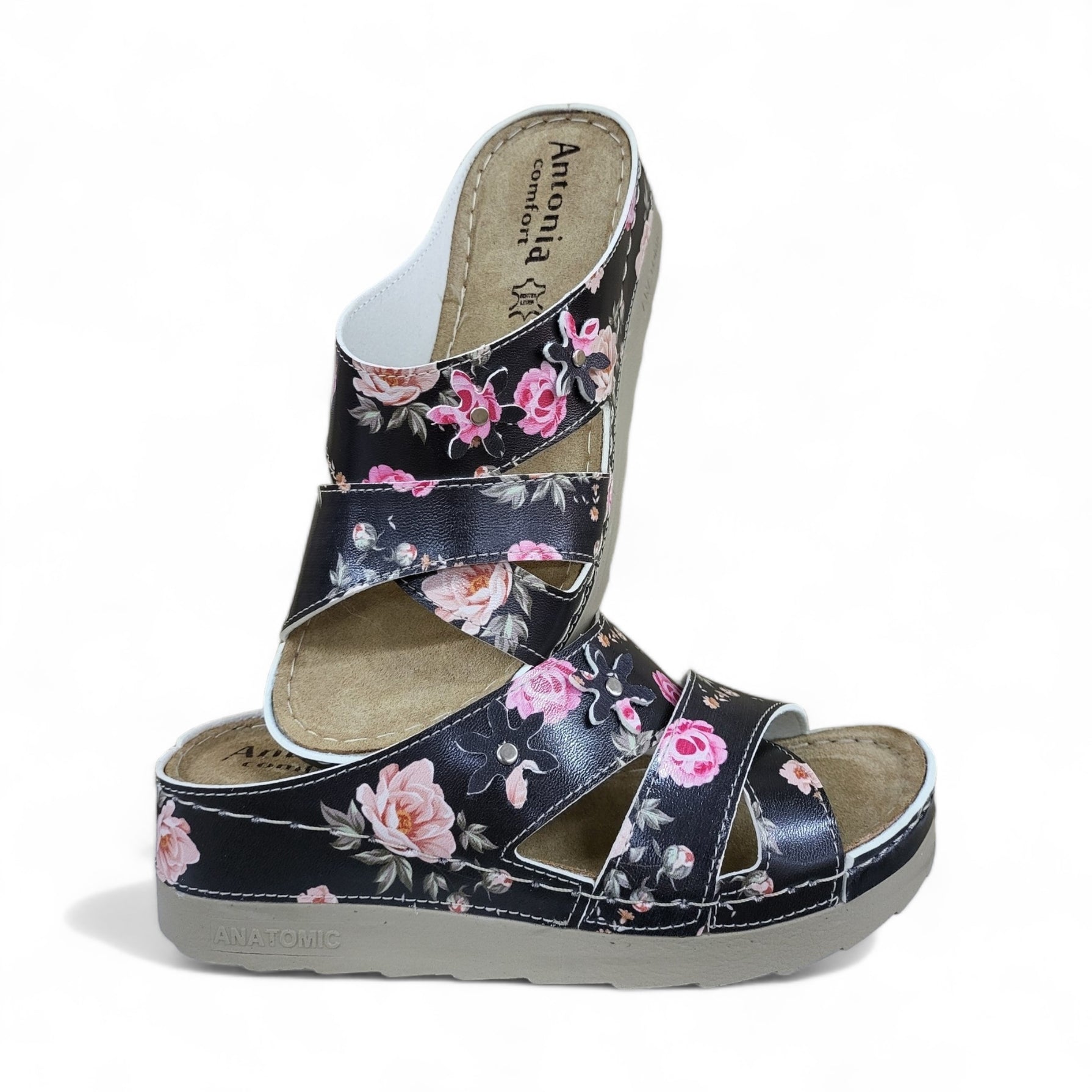 Ženske anatomske natikače - Crna Ruža