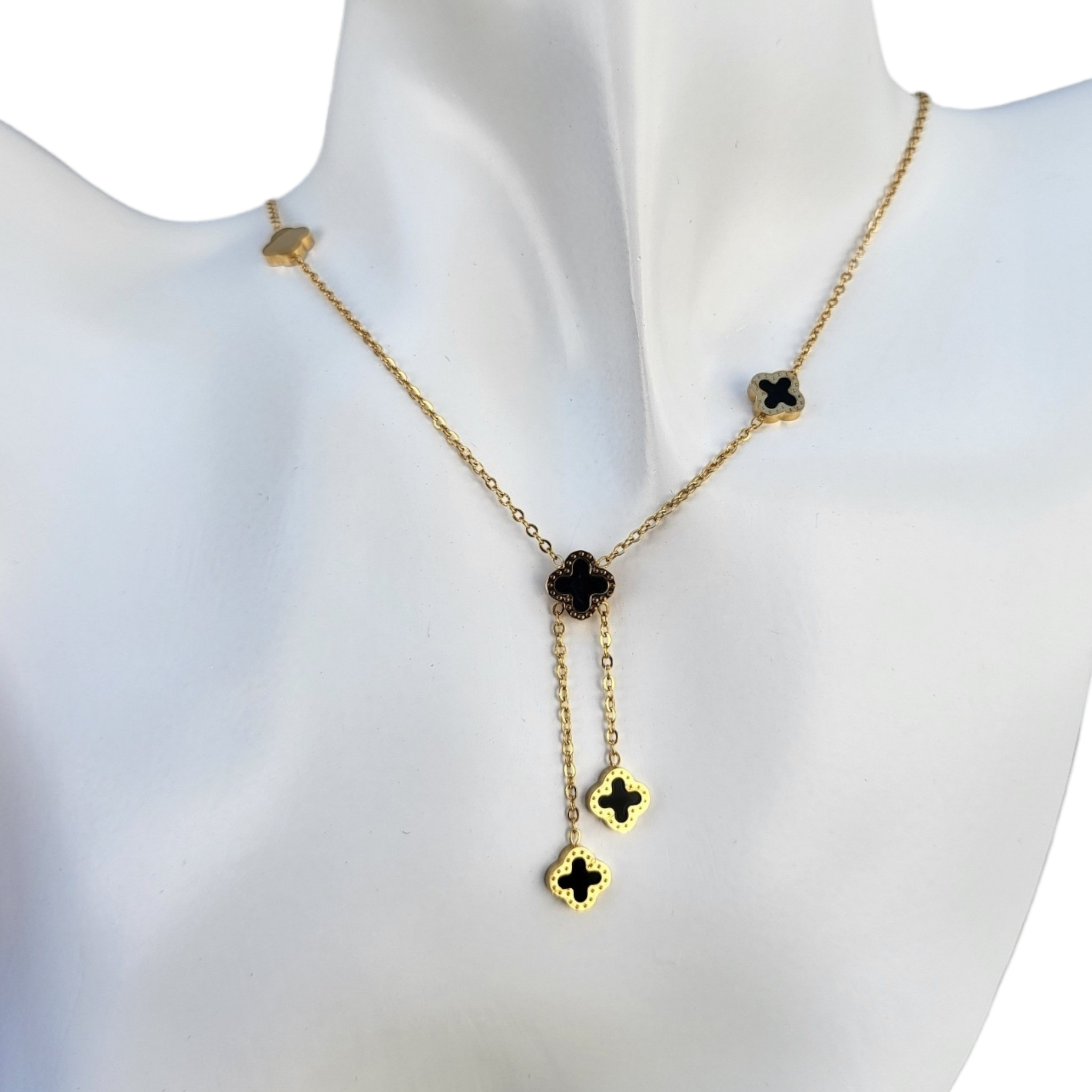 Moderne ženske ogrlice Four-leaf clover necklace