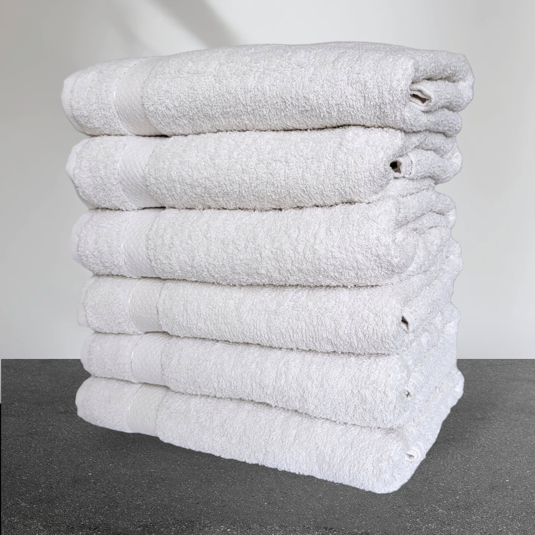 Bijeli pamučni ručnici