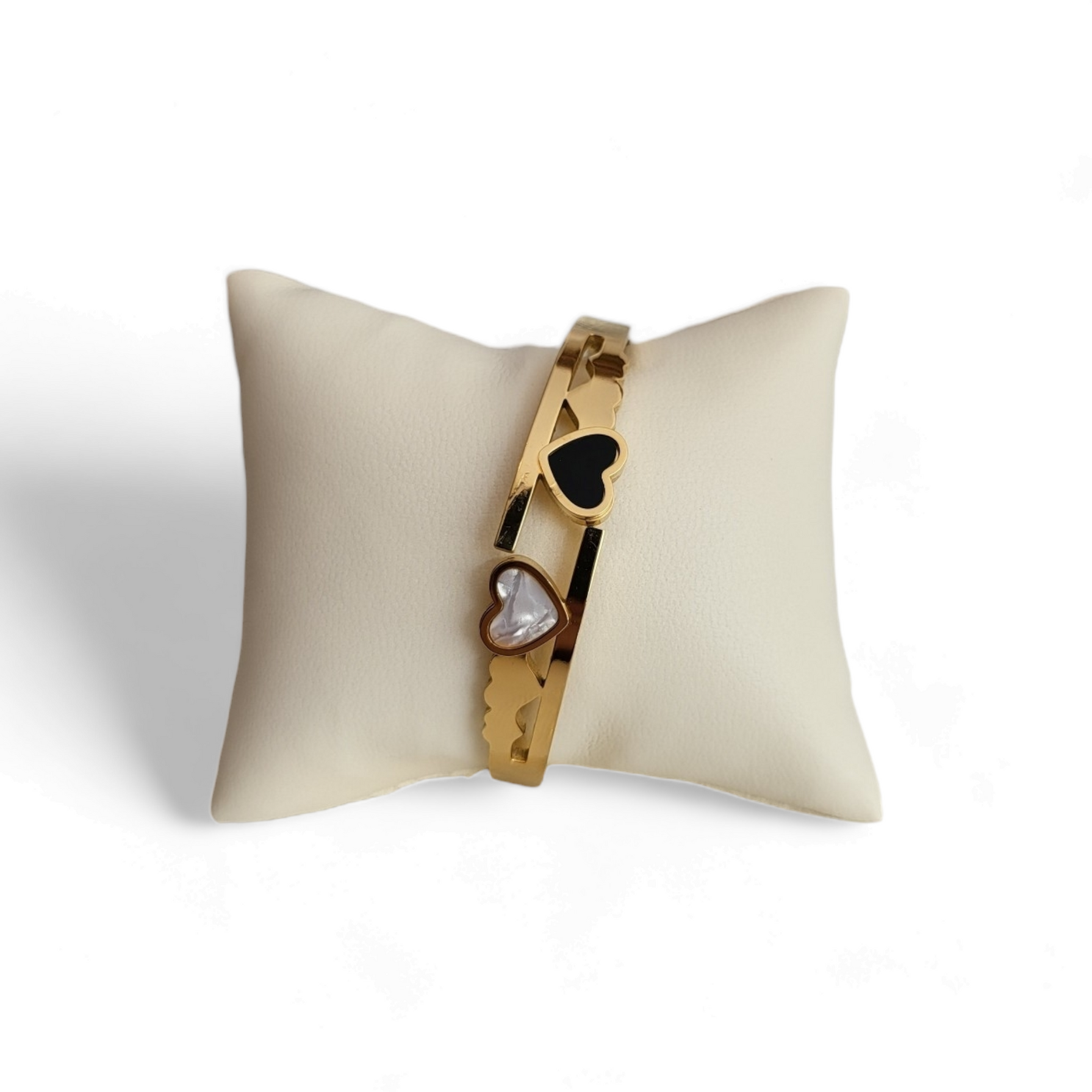 Narukvica od nehrđajućeg čelika Two Hearts